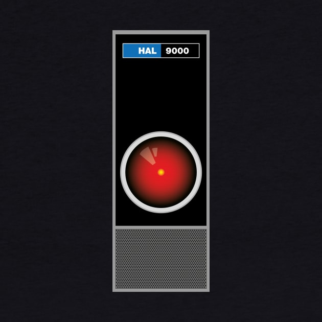 "I'm sorry, Dave." Hal 9000 by Nihilant